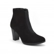 90-2497 - Botin tacón ante negro