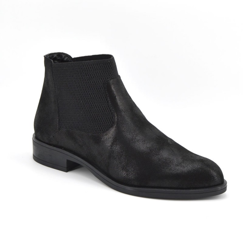 Comprar 150-2512 - Botin tacon cuadrado negro online Zapatos D'Garry