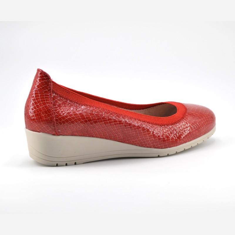 Comprar Salón Mujer Piel Rojo online - Zapatos D'Garry
